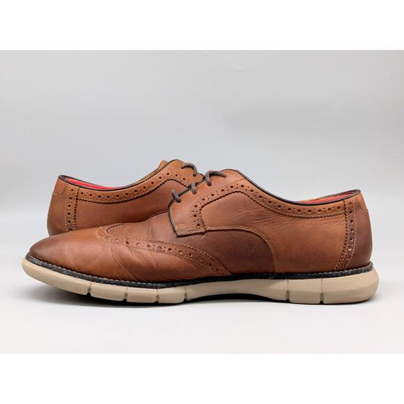 Johnston & Murphy Men\'s Holden Embossed Wingtip Dress Casual Shoes Size 11M main image 8